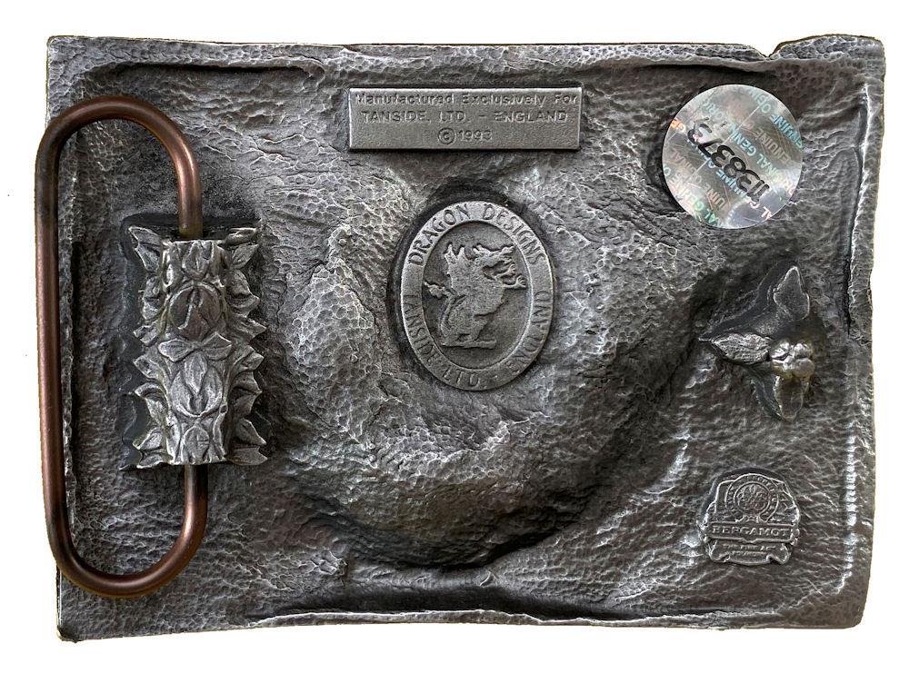 Creature from Fire Belt Buckle